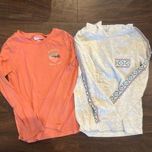 OshKosh long sleeve girls shirts size 7 like new